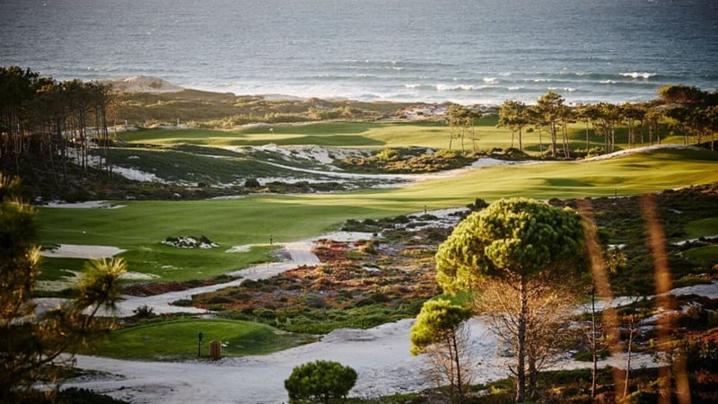 Der West Cliffs Links Course in Portugal gehört zu den absoluten Schwergewichten in Europa. (Foto: Praia D'el Rey Golf)