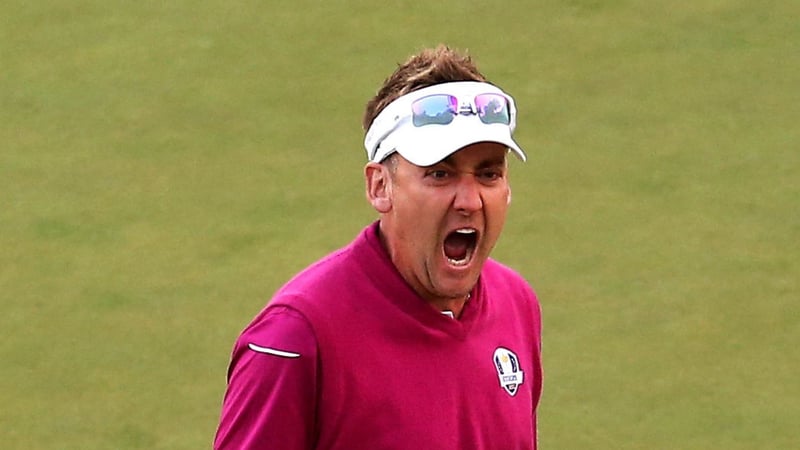 Ian Poulter regt sich über Fan bei der World Golf Championship auf. (Foto: Getty)