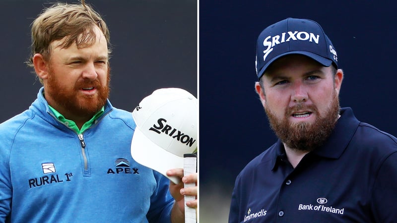 JB Holmes undJB Holmes (links) und Shane Lowry teilen sich nach der zweiten Runde der British Open 2019 die Führung. (Foto: Getty) Shane Lowry teilen sich nach der zweiten Runde der British Open 2019 die Führung. (Foto: Getty)