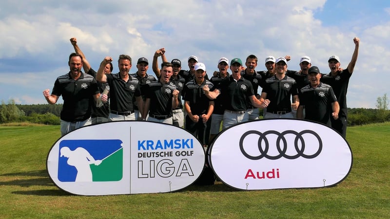 Bild 1 - Herren Süd: Stark gekämpft: Team St. Leon-Rot gewinnt den vierten Spieltag und schiebt sich auf den 2. Tabellenplatz vor. (Foto: DGV/Kirmaier)