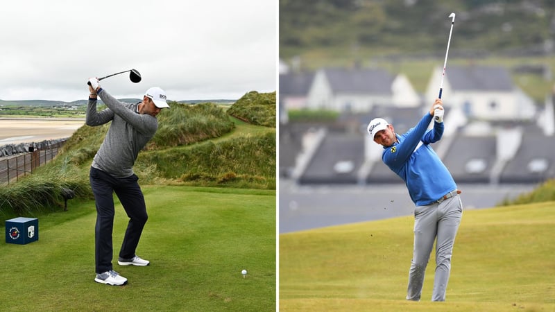 Martin Kaymer und Bernd Wiesberger auf der vierten Runde der Irish Open auf der European Tour. (Foto: Getty)