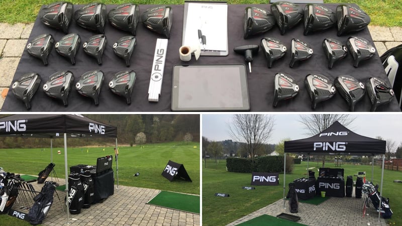 Das neue Ping-Equipment im Golf Post Erfahrungsbericht. (Bildquelle: Golf Post Userin)