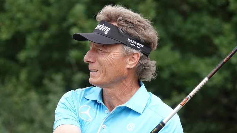 Bernhard Langer wird bei der Winstongolf Senior Open Vierter. (Foto: Getty)