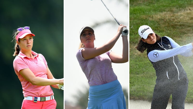 Laura Fünfstück, Olivia Cowan und Karolin Lampert fahren beim ISPS Handa World Invitational Men & Women gute Platzierungen ein. (Foto: Getty)