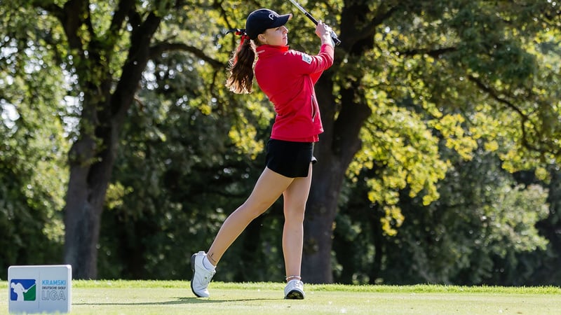 Paula Schulz-Hanßen darf zum Junior Solheim Cup nach Schottland. (Foto: DGV/Tiess)