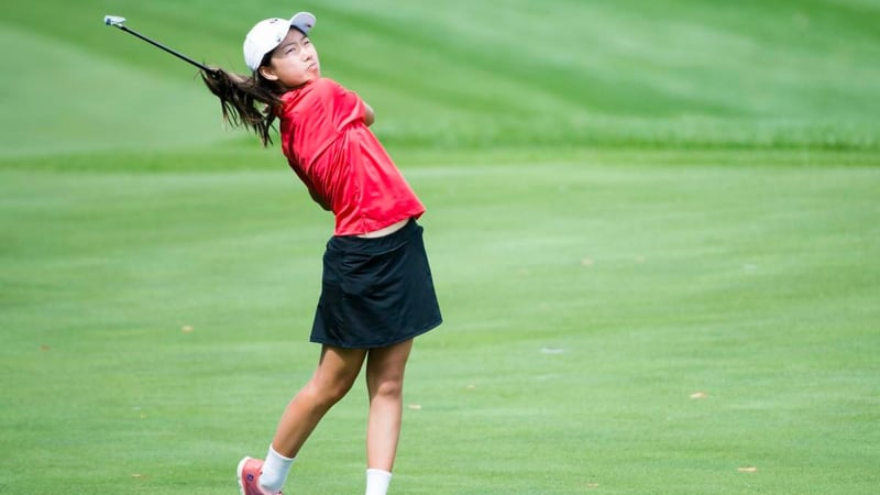 Rekordverdächtig: Michelle Liu aus Kanada feiert mit ihren erst 12 Jahren ihr LPGA-Debut. (Foto: The Star)