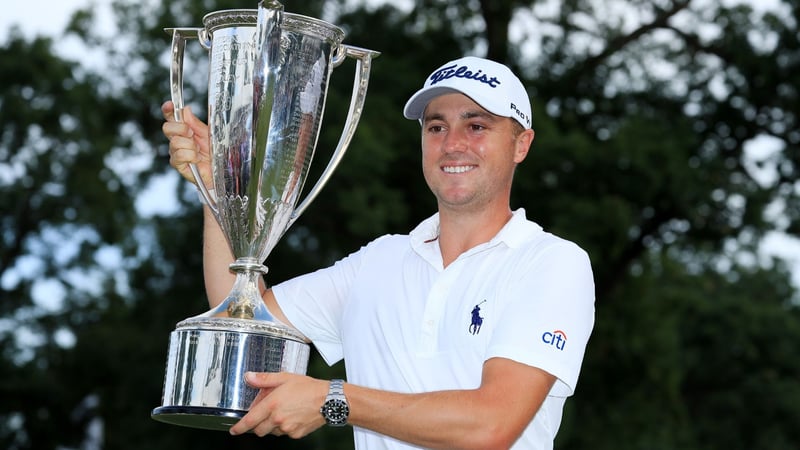 Justin Thomas triumphiert bei der BMW Championship 2019. (Foto: Getty)