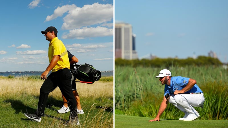 Ein fast fehlerfreier Patrick Reed geht als Führender auf die finale Runde der Northern Trust. (Foto: Getty)