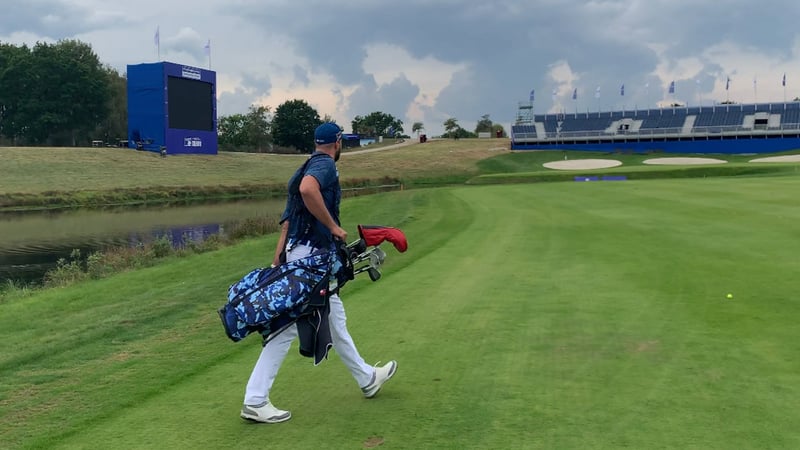 Auf den Spuren der Stars - Golfen einen Tag nach dem großen Turnier. (Foto: Tomislav Gaspar)