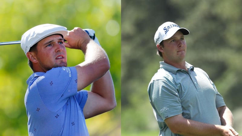 Bryson DeChambeau und Sepp Straka bei der Safeway Open 2019 der PGA Tour. (Foto: Getty)