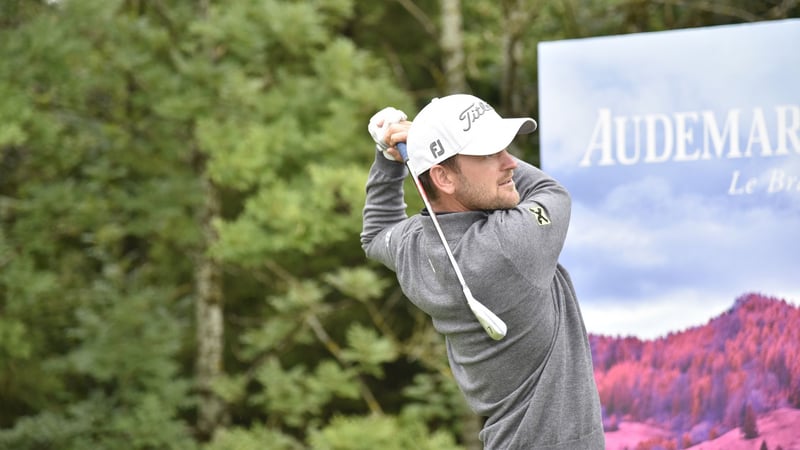 Bernd Wiesberger teet bei der Audemars Piguet Trophy auf. (Bildquelle: Audemars Piguet)