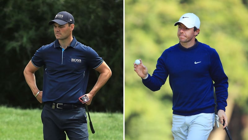 Martin Kaymer fällt zurück, während Rory McIroy eine starke Runde auf das Parkett legt. (Bildquelle: Getty