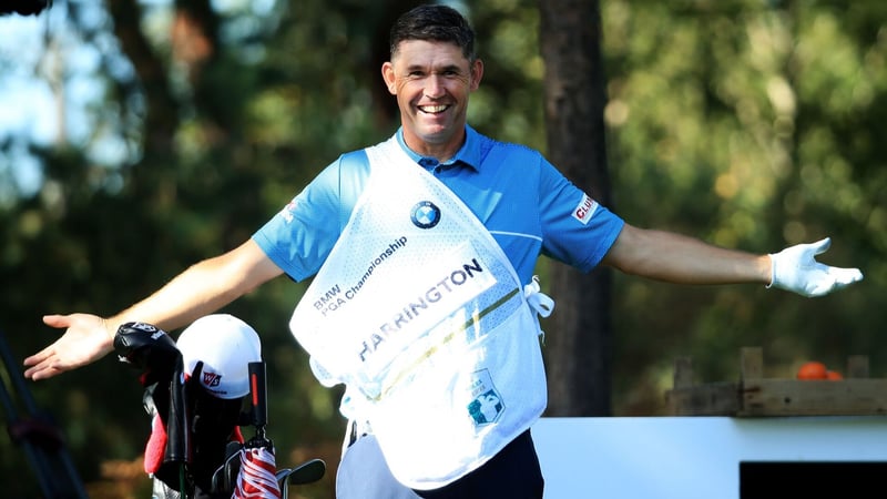 Padraig Harrington hat doppelten Grund zur Freude. (Bildquelle: Getty)