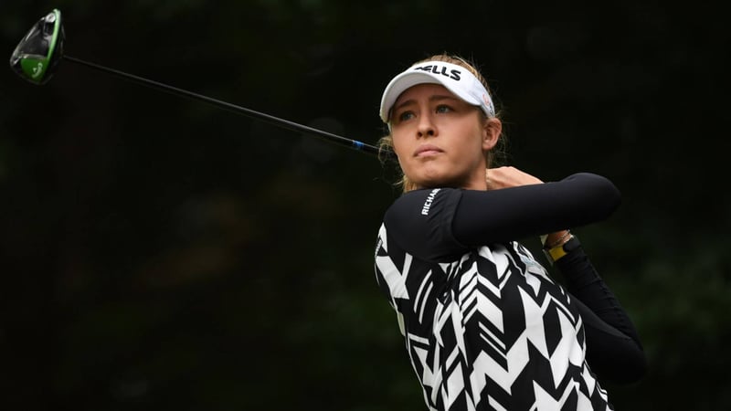 Nelly Korda setzt nach dem enttäuschenden Ende beim Solheim Cup auf der Ladies European Tour ein Ausrufezeichen. (Foto: Getty)