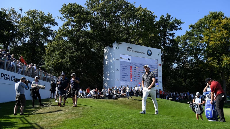 Bei der BMW PGA Championship geht Matt Wallace nach der ersten Runde in Führung. (Foto: Getty)