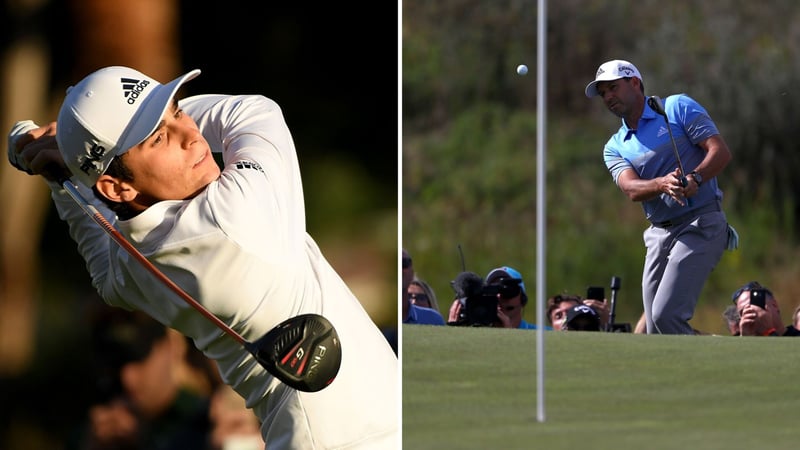 Mit welchen Schlägern spielen Joaquin Niemann und Sergio Garcia? (Bildquelle: Getty)