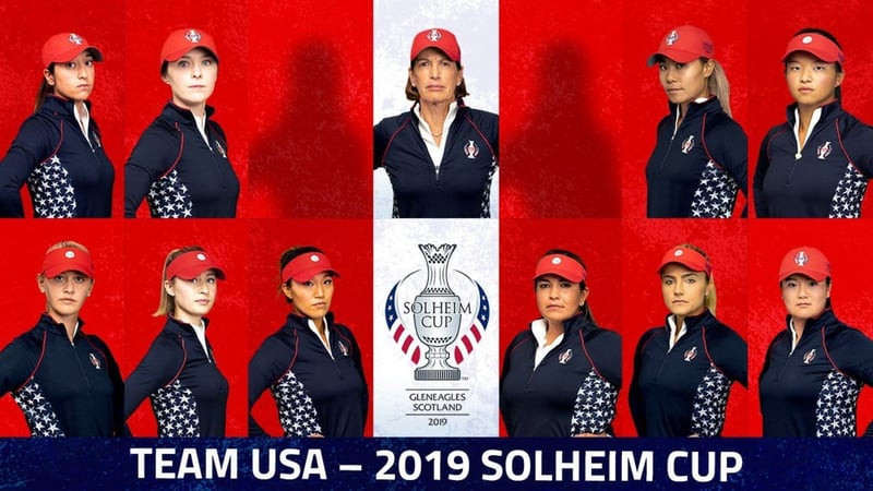 Das Team USA für den Solheim Cup 2019.
