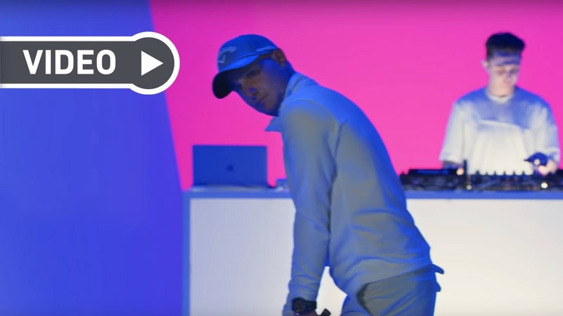 Neun Golfer, ein DJ, ein Song. (Foto: YouTube / Audemars Piquet)