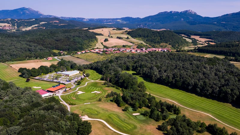 Der Bau des Golfplatzes im Naturpark Izki wurde vom Provinzrat in Auftrag gegeben. (Foto: Izki Golf)