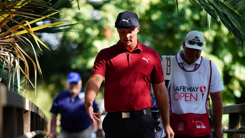 Bryson DeChambeau kommt in der Umfrage unter Profis der PGA Tour nicht besonders gut weg. (Foto: Getty)
