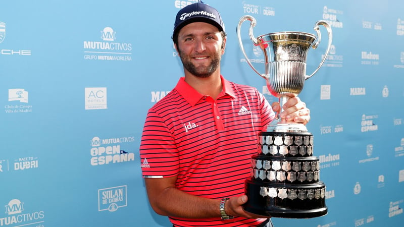 Jon Rahm setzt sich bei der Open de Espana 2019 durch und schnappt sich Titel Nummer fünf auf der European Tour. (Foto: Getty)