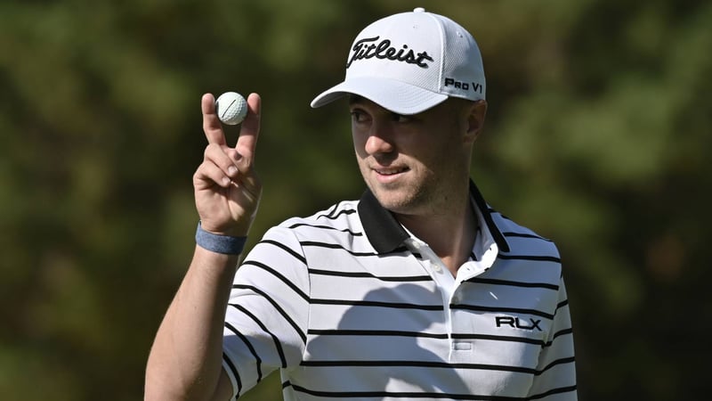 Justin Thomas geht als geteilter Führender in die finale Runde des CJ Cup auf der PGA Tour. (Foto: Getty)