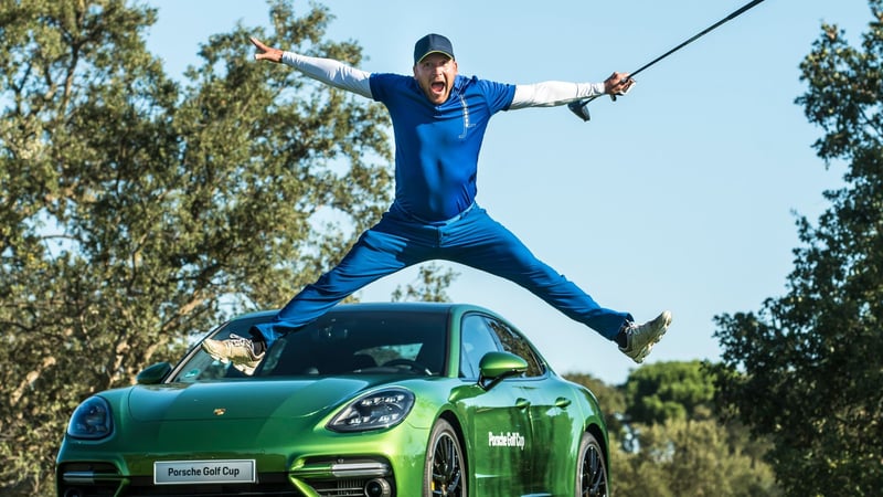 Porsche Golf Cup 2019, Deutschland-Finale: Sebastian Amann, Sieger Netto A, Mitglied Team Germany im World Final. (Foto: presse.porsche)