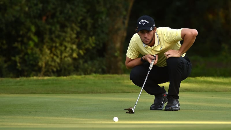 Thomas Pieters beweist mit einer wahnsinnig schnellen Finalrunde auf der Italian Open, dass Slow Play nicht immer ein besseres Spiel voraussetzt. (Foto: Getty)