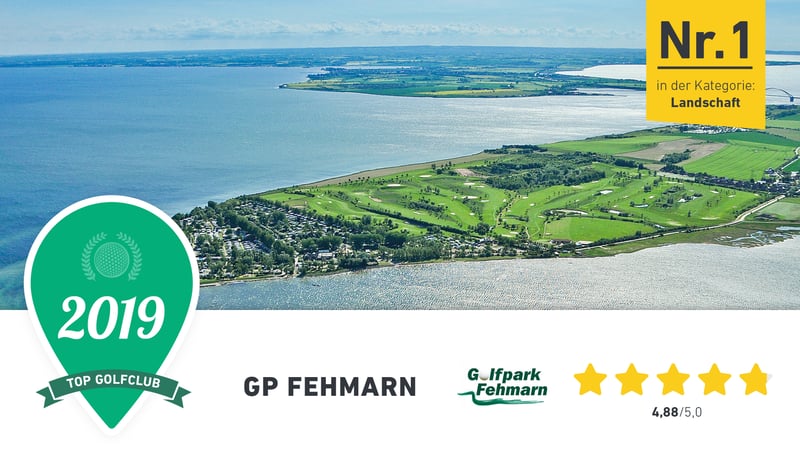 Der Golf Park Fehmarn ist 2019 für seine atemberaubende Lage beim Golf Post Community Award ausgezeichnet worden. (Foto: Golf Post)