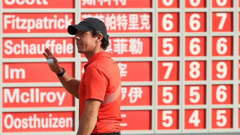 Rory McIlroy bei der World Golf Championship - HSBC Champions 2019. (Foto: Getty)