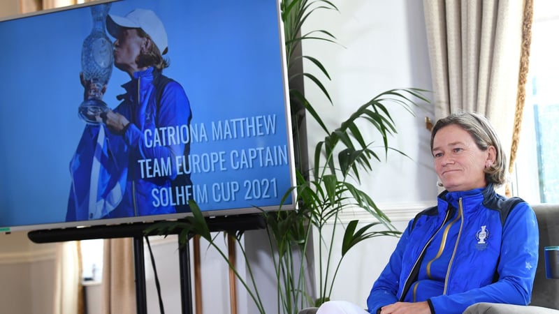 Catriona Matthew ist die neue alte Solheim Cup Kapitänin. (Bildquelle: Getty)