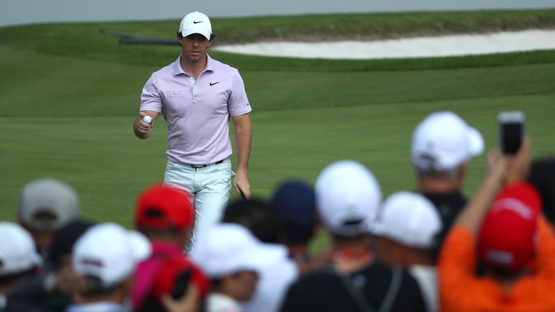 Rory McIlroy in alleiniger Führung beim World Golf Championship. (Bildquelle: Getty)