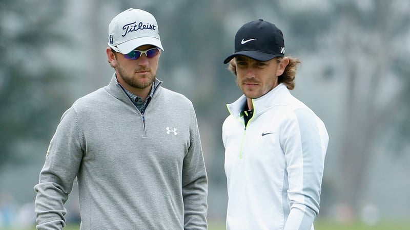 Wiesberger und Fleetwood auf der European Tour (Foto; Getty)