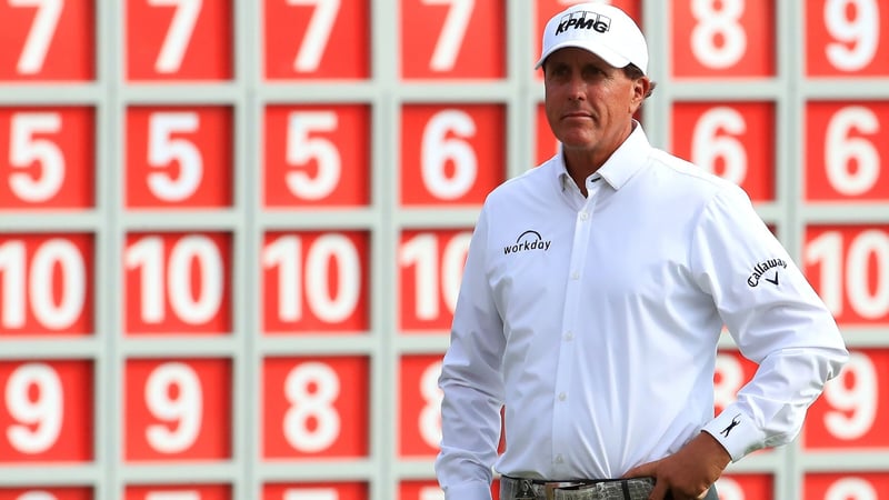 Derzeit liegt Phil Mickelson in der Golf Weltrangliste auf dem 51. Rang. (Foto: Getty)