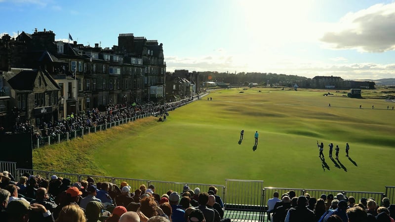 Einer der ältesten Golfplätze der Welt: Der legendäre Old Course in St. Andrews. (Foto: Getty)