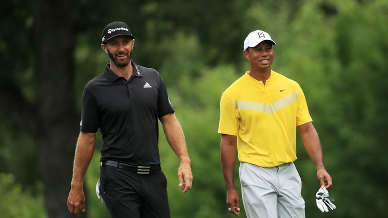 Dustin Johnson wird nicht bei Tiger Woods' Hero World Challenge dabei sein. (Foto: Getty)