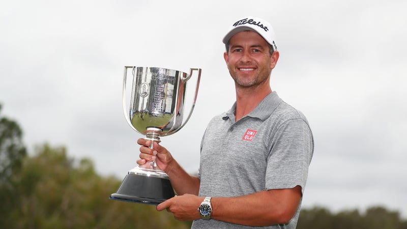 Adam Scott gewinnt die Australian PGA Championship der European Tour. (Foto: Getty)