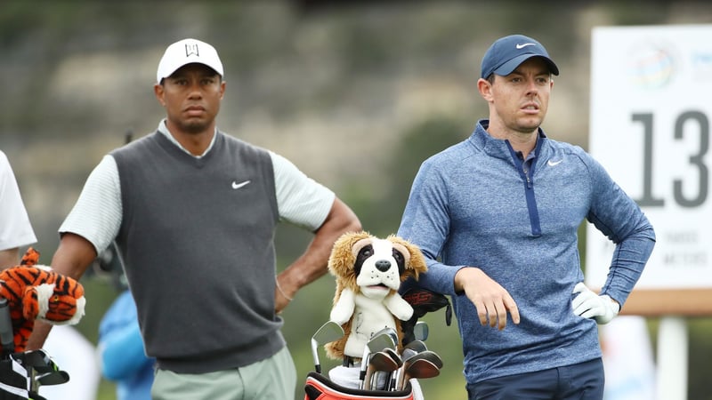 Tiger Woods und Rory McIlroy lehnen die Teilnahme beim Saudi International 2020 der European Tour ab. (Foto: Getty)