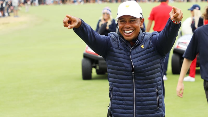 Tiger Woods beim Presidents Cup 2019. (Foto: Getty)