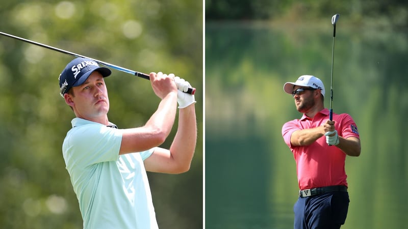 Andrew Putnam und Corey Conners eröffnen die erste Runde der QBE Shootout. (Foto: Getty)