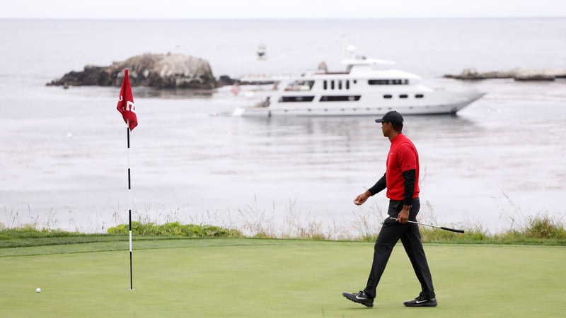 Tiger Woods und Pebble Beach - eine besondere Beziehung. (Bildquelle: Getty)