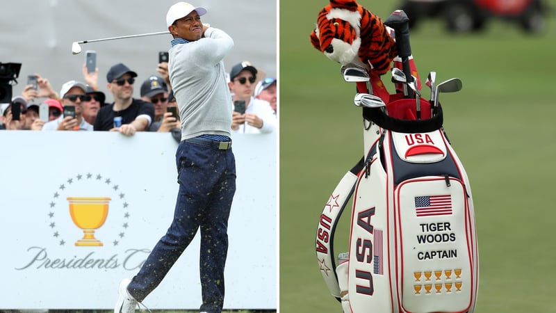 Wir werfen einen Blick in das Bag von Tiger Woods beim Presidents Cup 2019. (Foto: Getty)