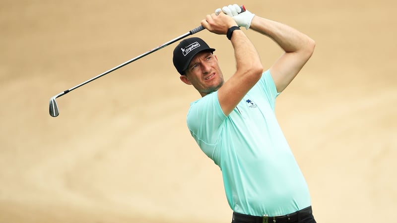 Sebastian Heisele in dem Top 10 der Omega Dubai Desert Classic 2020 der European Tour. (Foto: Getty)