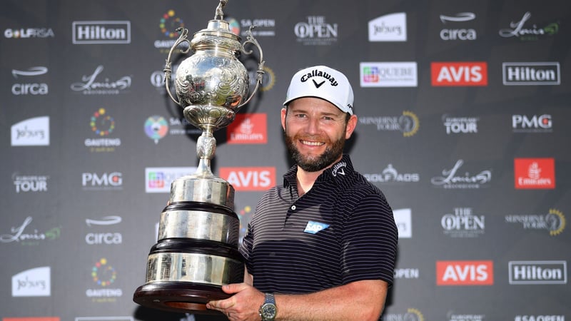 Branden Grace gewinnt die South African Open 2020 der European Tour. (Foto: Getty)