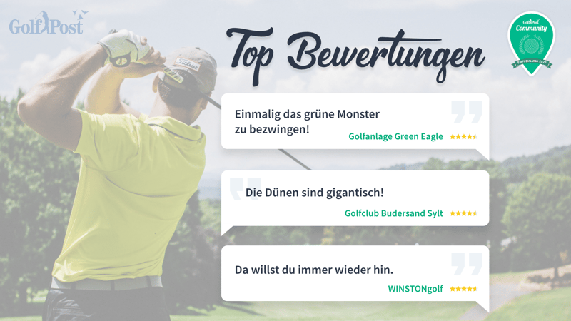 Empfehlen Sie Ihre Lieblingsclubs der Golf Post Community (Foto: Golf Post)