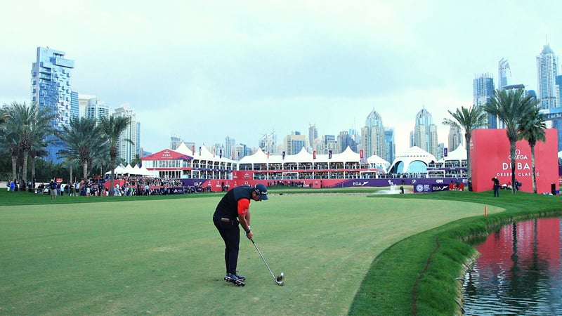 Entschlossen schwingt sich Lucas Herbert zu seinem ersten Triumph auf der European Tour. (Foto: Getty)