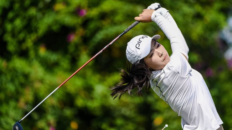 Sui Xiang bei der Blue Bay LPGA im Jahre 2017. (Foto: Getty)