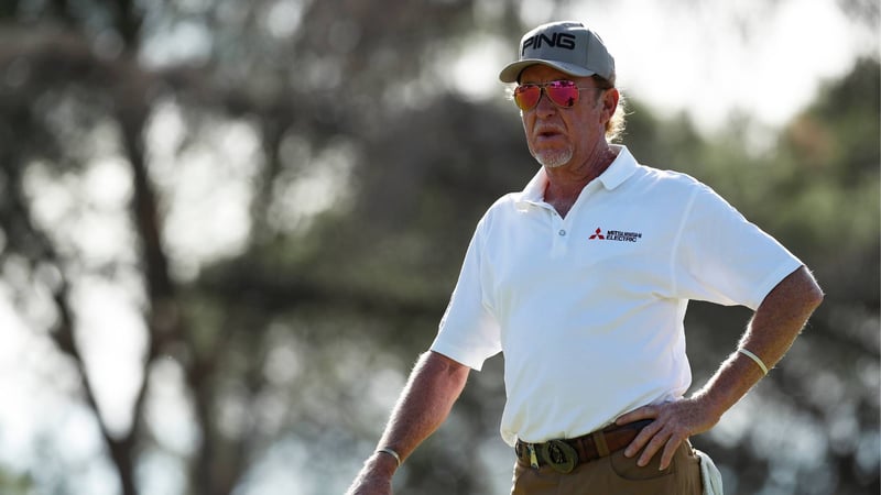 Sieg Nummer 9 auf der Champions Tour - Miguel Angel Jimenez. (Foto: Getty)