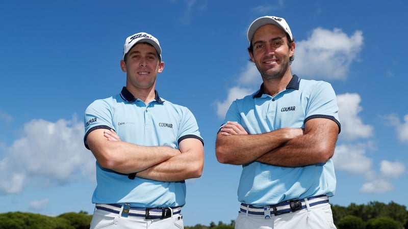 Lorenzo Gagli und Edorado Molinari stehen bei der Oman Open der European Tour wegen Verdachts auf Coronavirus unter Quarantäne. (Foto: Getty)