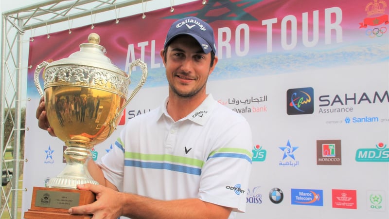 Der Franzose Julien Brun gewinnt auf der Pro Golf Tour